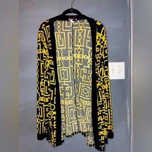 ~Cardigan ~ designer print ~ size L